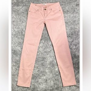 CAbi Nectar Pink Straight Skinny Jeans Women’s 4